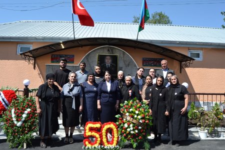 Vətən müharibəsində fəal iştirak edən  hərbçimizin bu gün cənnətdəki ilk ad günü qeyd olunub