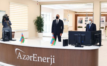 İlham Əliyev “Abşeron” yarımstansiyasının açılışında iştirak edib