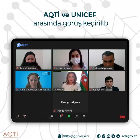 AQTİ və UNICEF arasında görüş keçirilib