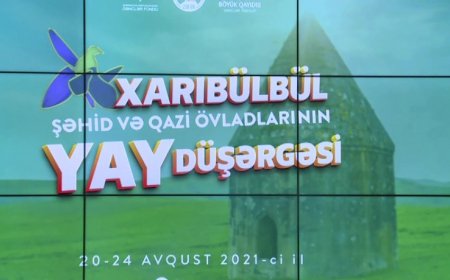 Şamaxıda şəhid və qazi övladlarının iştirakı ilə “Xarıbülbül” yay düşərgəsi açılıb