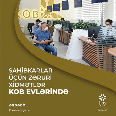 “KOB növbə” tətbiqi ilə sahibkarlar vaxta qənaət edir