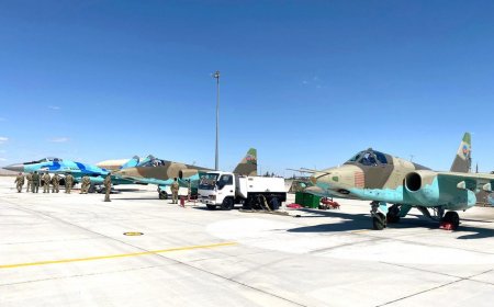 Azərbaycan hərbi pilotları "TURAZ Şahini-2021" təlimlərində ətrafı tanıma uçuşları keçirib