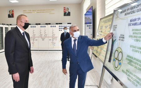 İlham Əliyev Bakıda “Buzovna-1” yarımstansiyasının açılışında iştirak edib