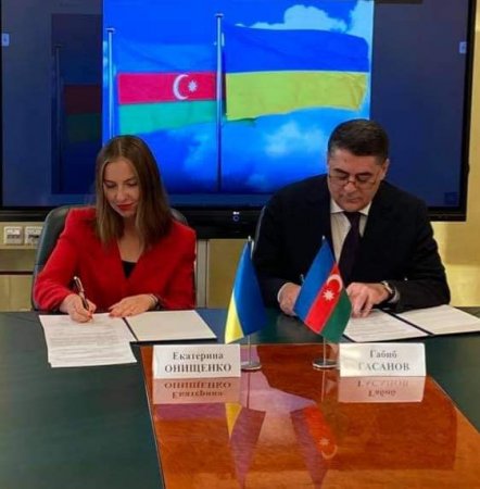 Ukrayna ilə Azərbaycan arasında Protokol imzalanıb
