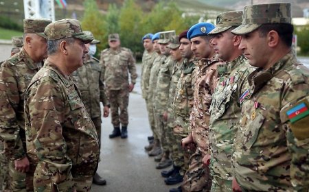 Azərbaycan Ordusunun yeni yaradılan komando hərbi hissəsi istifadəyə verilib-VIDEO