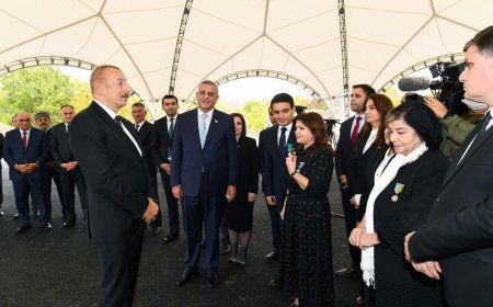 Prezident: "Laçın dəhlizinə çıxdıqda düşmən də bildi ki, artıq müqavimət göstərməyin mənası qalmayıb"