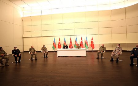 Azərbaycan və Türkiyə müdafiə nazirlərinin birgə mətbuat konfransı keçirilib-VIDEO