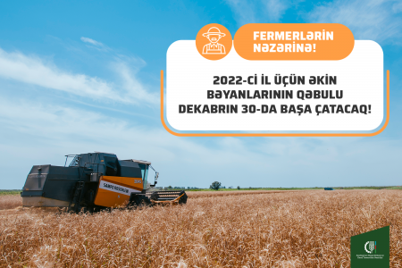 Aqrar Kredit və İnkişaf Agentliyi fermerlərə müraciət edib