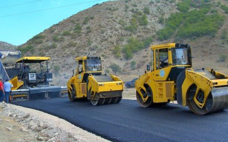 Xızı rayonunun Qarabulaq avtomobil yolu yenidən qurulur