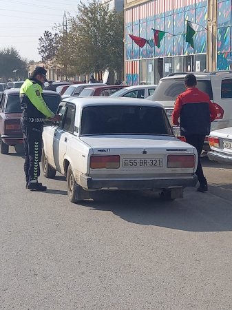 Kürdəmir polisi yollarda reyd keçirib