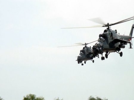 Azərbaycanda hərbi helikopter qəzaya uğrayıb, ölənlər və yaralananlar var