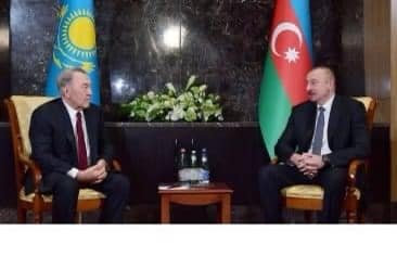 Prezident İlham Əliyev Nazarbayevi təbrik edib