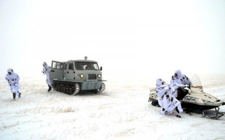 Azərbaycan Ordusu yeni tırtıllı və xizəkli texnika alıb