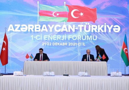 Azərbaycan-Türkiyə 1-ci Enerji Forumu keçirilib