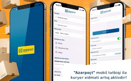 “Azərpoçt” yeni mobil tətbiqini istifadəyə verib