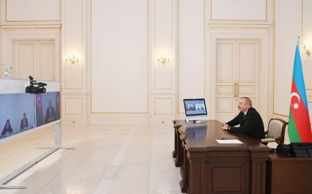 Prezident İlham Əliyev Rumıniyanın energetika nazirini videoformatda qəbul edib