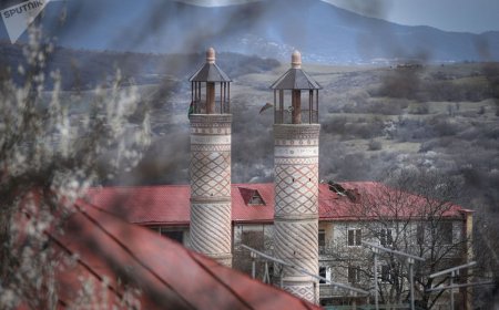 Şuşadan Xankəndi istiqamətində dövlət himni və “Koroğlu” üvertürası səsləndirilib-VIDEO