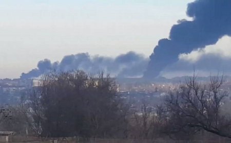 Ukraynanın hərbi aerodromuna raket zərbəsi endirilib
