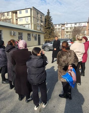 Könül Nurullayeva seçiciləri ilə səyyar görüş keçirib-FOTOLAR