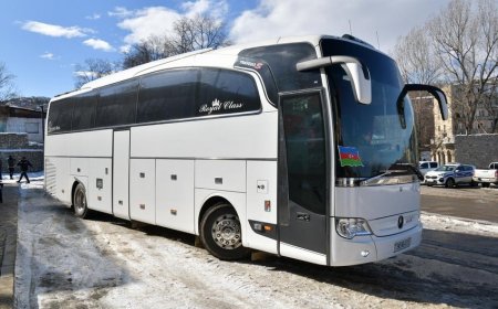 Bakı-Şuşa avtobusunun sərnişinləri Şuşada gecələyib