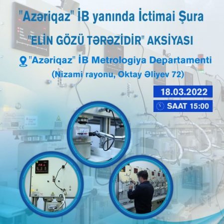 "Azəriqaz" İB yanında İctimai Şura aksiya keçirəcək