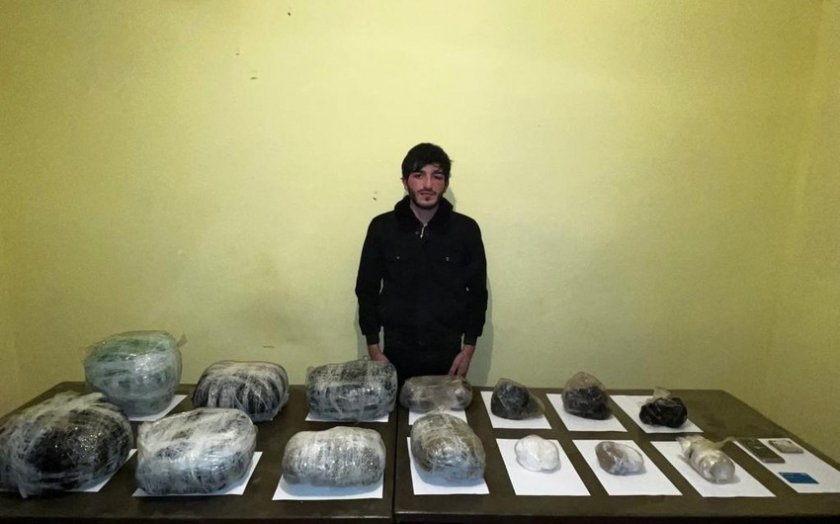 İrandan Azərbaycana külli miqdarda narkotik keçirilməsinin qarşısı alınıb