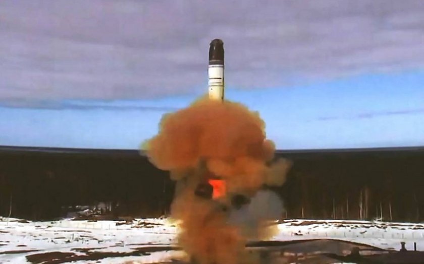 Rusiya "Sarmat" ballistik raketini sınaqdan keçirib