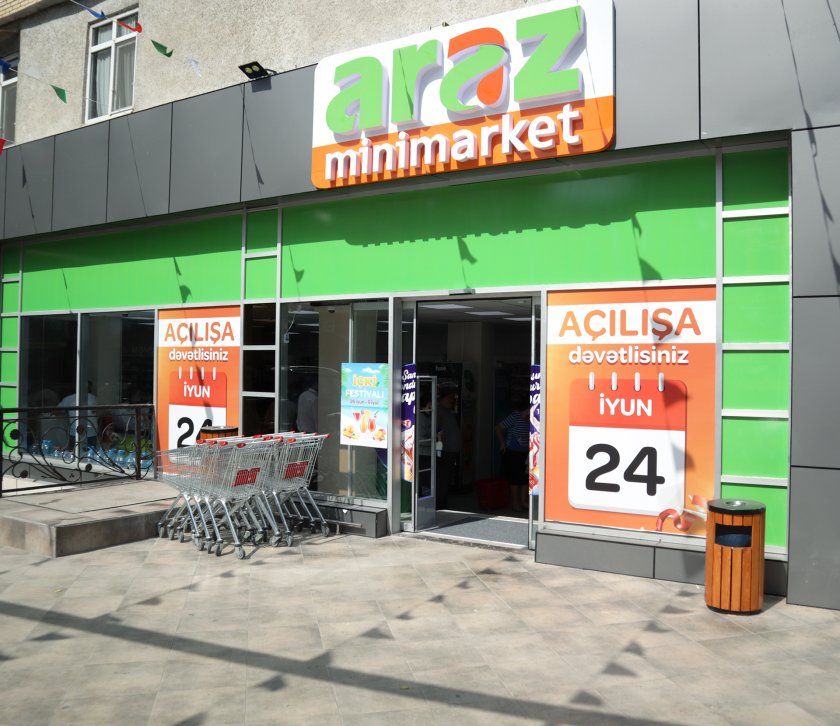 “Araz Supermarket” MMC-yə 2,5 milyon manat maliyyə sanksiyası tətbiq edildi