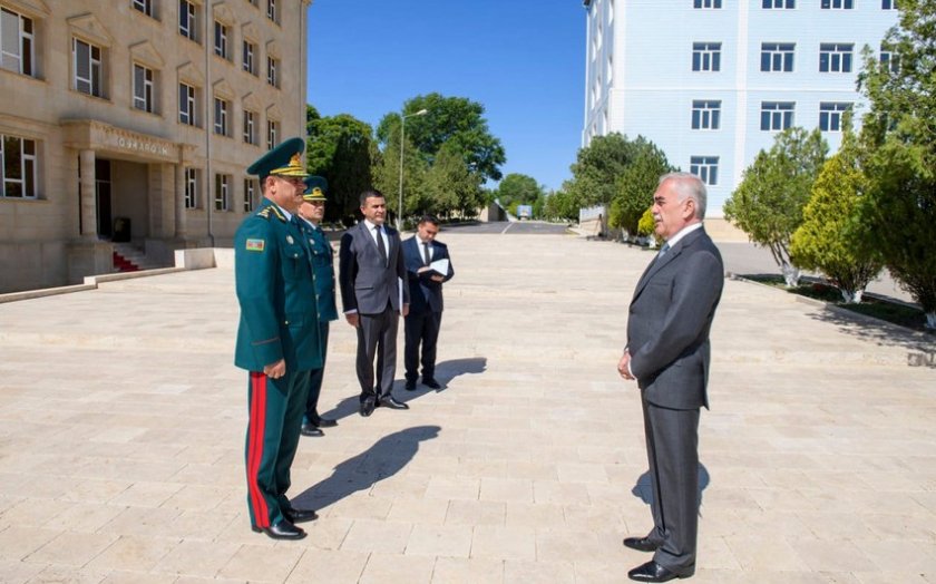 Naxçıvanda yeni əsgər yataqxanası və idman kompleksi istifadəyə verilib