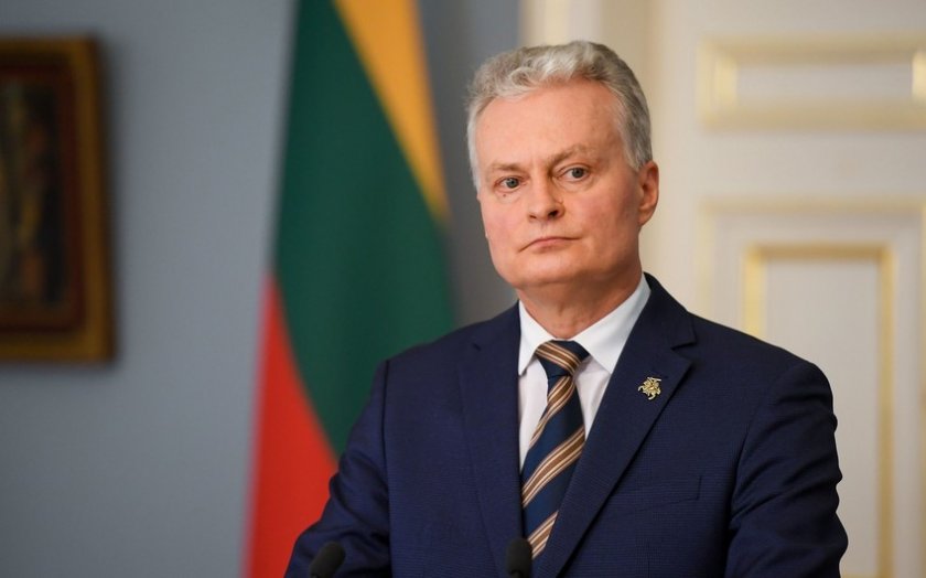 Litva Prezidenti Şəhidlər xiyabanını ziyarət edib