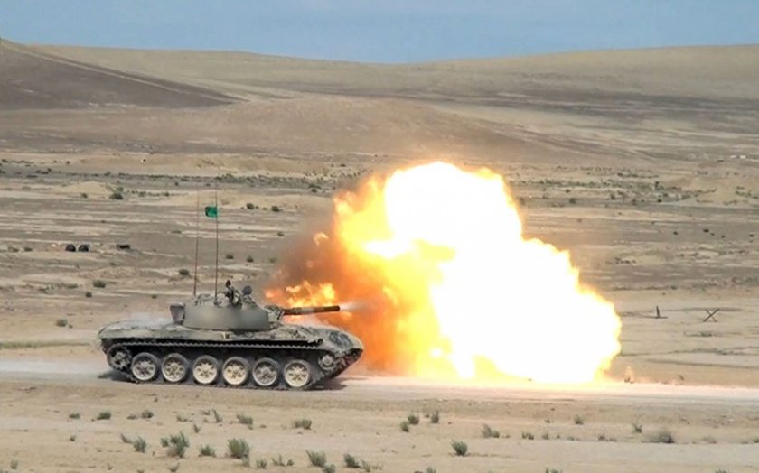Azərbaycan Ordusunun tank bölmələrinin hazırlığı davam edir-VIDEO