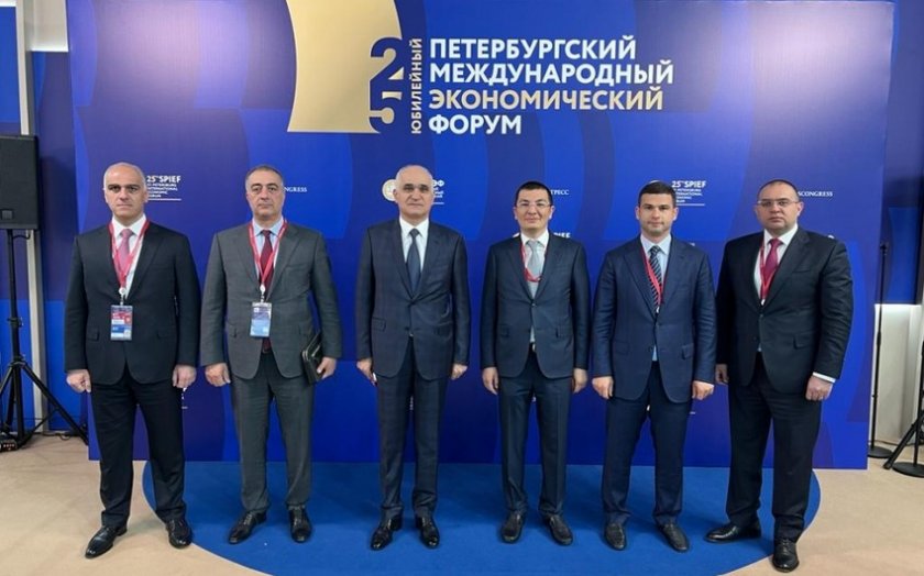 25-ci Sankt-Peterburq Beynəlxalq İqtisadi Forumu keçirilib