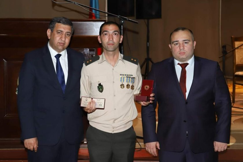 Kəlbəcər rayonunda Qazilər və Vətən müharibəsi iştirakçılarına  medallar təqdim olunub-FOTOLAR