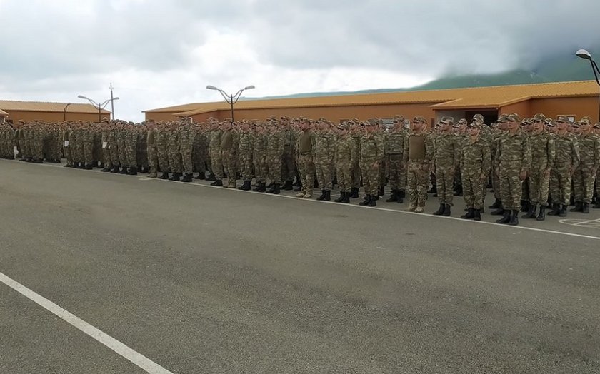 Azərbaycanda ehtiyatda olan bir qrup hərbçi təlim toplanışına çağırılıb