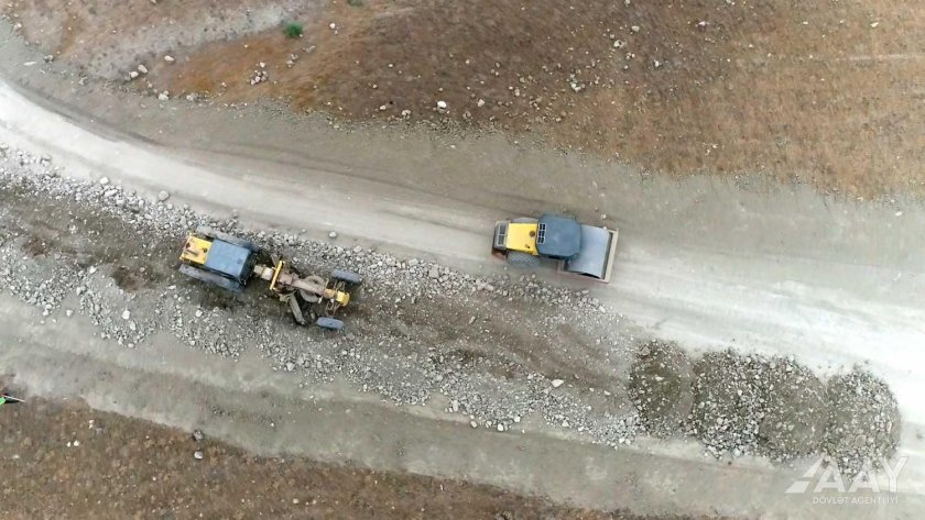 Siyəzəndə 27 kilometrlik avtomobil yolu yenidən qurulur