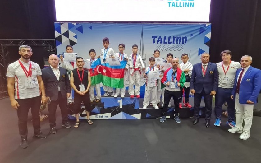 Avropa çempionatı: Azərbaycan taekvondoçuları ilk gündə 9 medal qazanıb