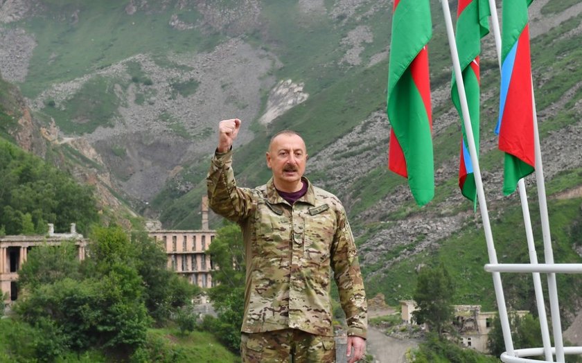 İlham Əliyev: "Azərbaycan Ordusu Laçın şəhərinə yerləşdi"