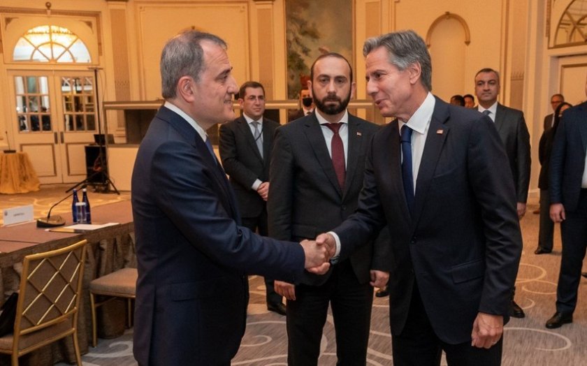 Blinken: "Azərbaycan və Ermənistan diplomatlarının masa arxasına qayıtması vaxtıdır"