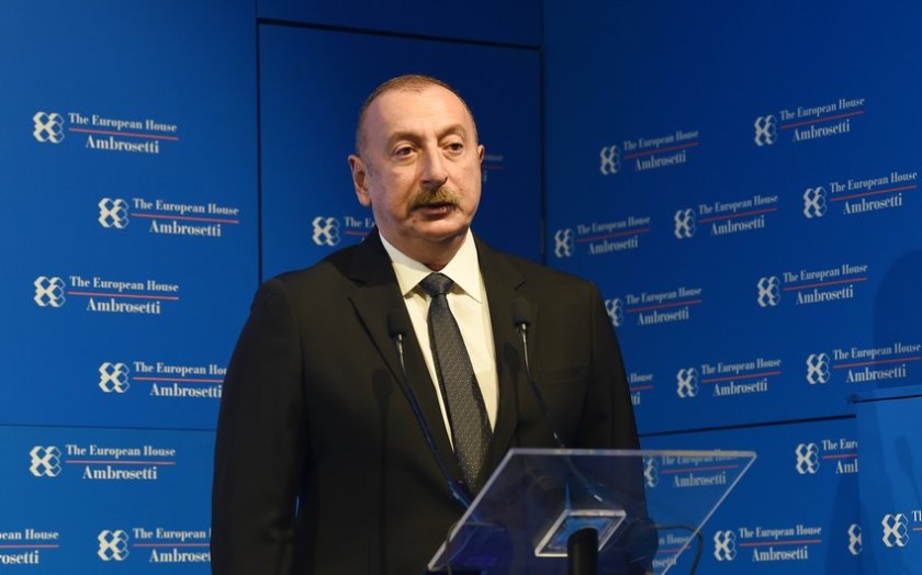 Prezident: "Azərbaycanla İtaliya arasında aktiv siyasi dialoq mövcuddur"