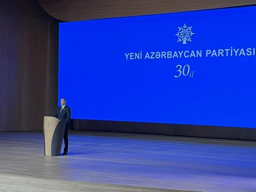 Prezident İlham Əliyevin iştirakı ilə YAP-ın 30 illik yubileyi qeyd edilir