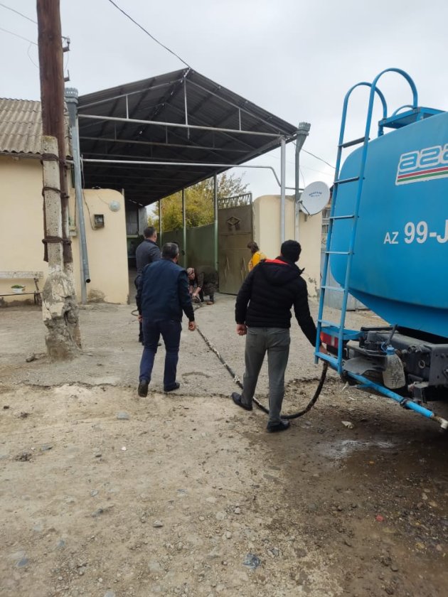 Göygöl rayonunun 2 kəndinə borca görə suyun verilməsi dayandırıldı