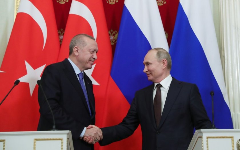 Ərdoğan və Putin terrorla mübarizəni müzakirə edib