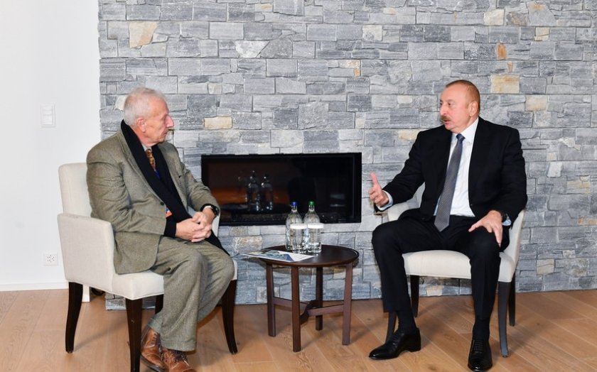 Prezident İlham Əliyev “Kromatix SA” şirkətinin baş icraçı direktoru ilə görüşüb