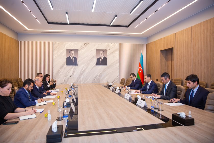 Nazir Rəşad Nəbiyev İslam İnkişaf Bankı Qrupunun prezidenti ilə görüşüb
