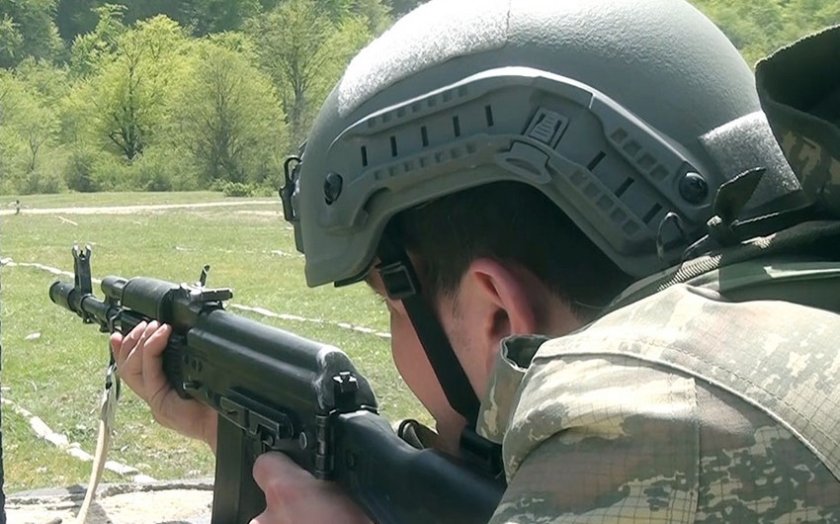 Azərbaycan Ordusunun ehtiyatda olan hərbçilərinin təlimi olub, praktiki atışlar icra edilib-VIDEO