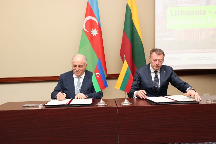 Azərbaycan-Litva İşgüzar Şurası yaradıldı