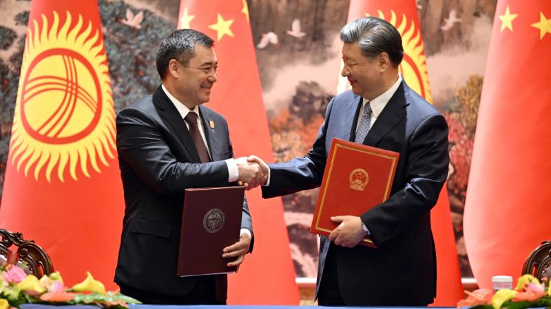 Qırğızıstanla Çin arasında 1 milyard dollarlıq müqavilə