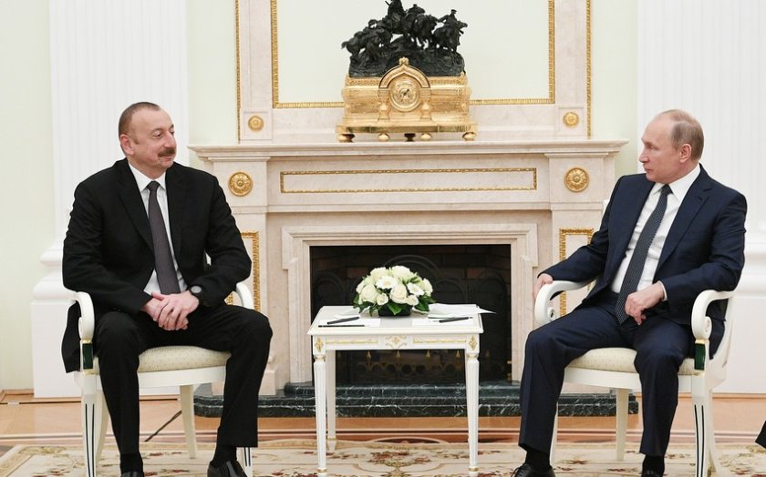 Moskvada Prezident İlham Əliyevin Prezident Vladimir Putinlə görüşü başlayıb