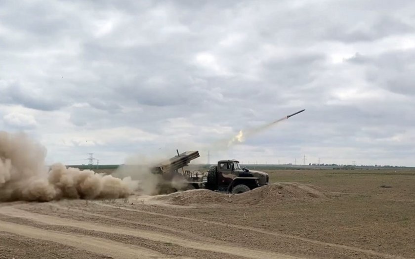 Azərbaycan Ordusunun Raket və Artilleriya Qoşunlarının təlimləri davam edir-VİDEO