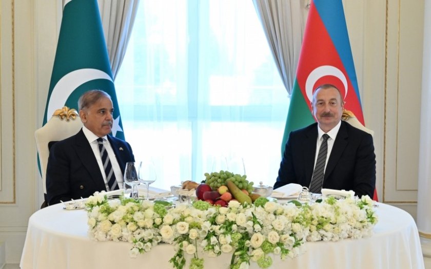 Azərbaycan Prezidentinin adından Pakistanın Baş nazirinin şərəfinə rəsmi lanç verilib